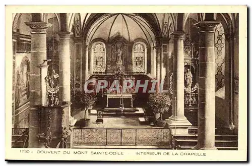 Saint Odile- Couvent du Mont saint Odile- Interieur de la Chapelle-Cartes postales