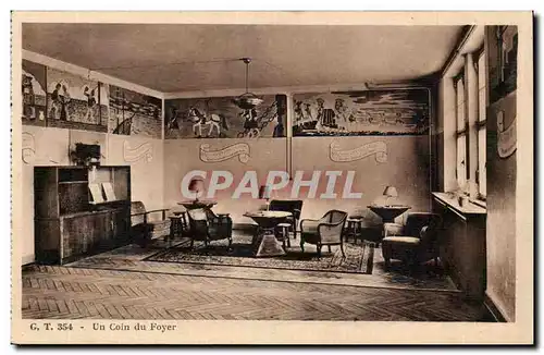 Un Coin de Foyer-Cartes postales