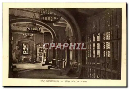 Haut Koenigsbourg- Salle des Chavaliers-Cartes postales