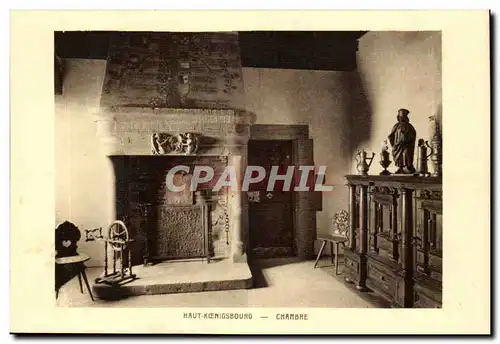 Haut Koenigsbourg- Chambre-Cartes postales