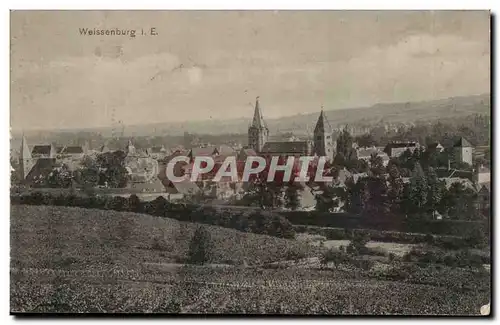 Alsace- Weissenbourg- Vue General-Cartes postales