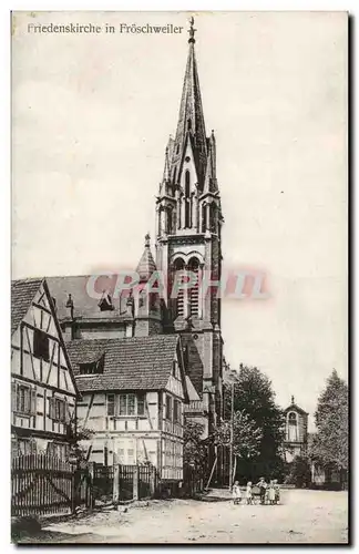 Friedenskirsche Froeschweiler-Cartes postales