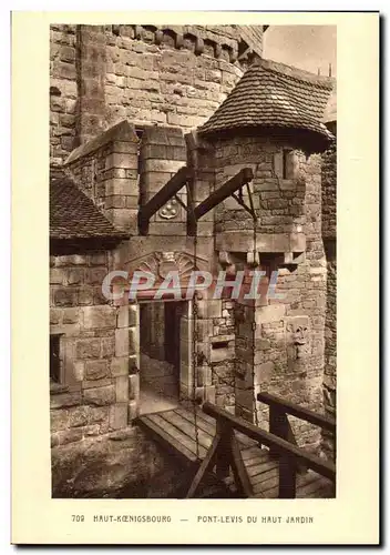 Haut-Koenigsbourg- Pont Levis Du Haut Jardin-Cartes postales