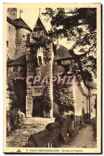 Haut-Koenigsourg- Entree Principale -Cartes postales