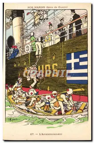 Nos Marins- Serie de Illustrateur Gervese