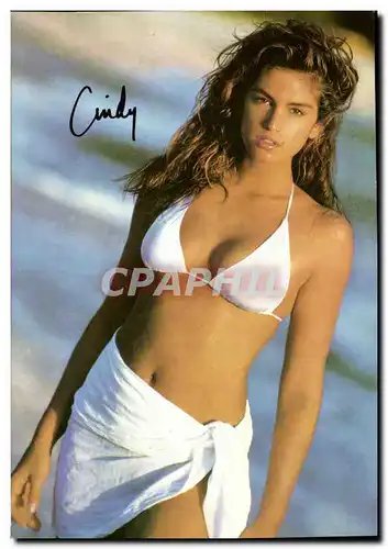 Cartes postales moderne Erotique Femme Nu Cindy (Crawford)