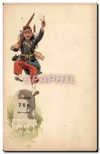 Cartes postales Militaria soldat