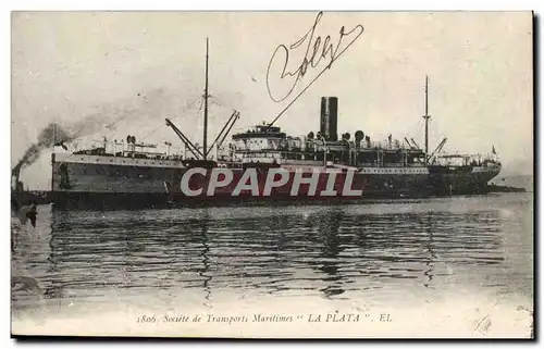 Cartes postales Societe des Transports maritimes (paquebot)