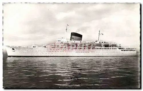 Cartes postales Bateau Paquebot de la Compagnie Generale Transatlantique Antilles French Line Antilla