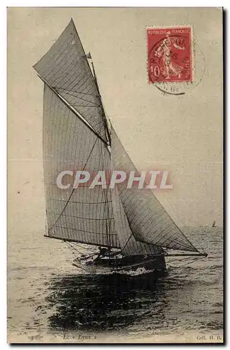 Cartes postales Bateau Le Lynx