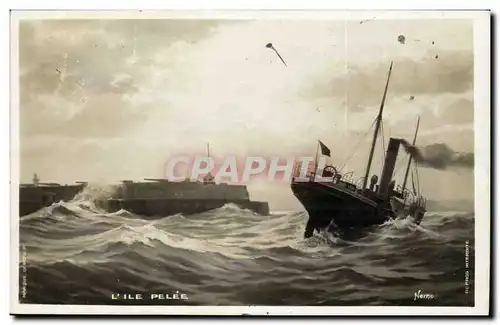 Cartes postales Bateau L&#39ile Plee