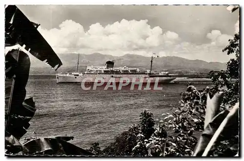 Cartes postales moderne Bateau Paquebot Cie Gla Transatlantique French line Colombie