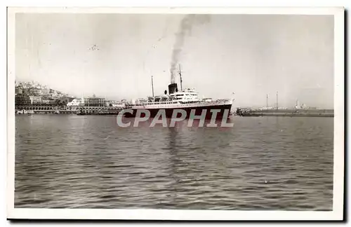 Cartes postales moderne Bateau Paquebot Alger SS ville d&#39Alger