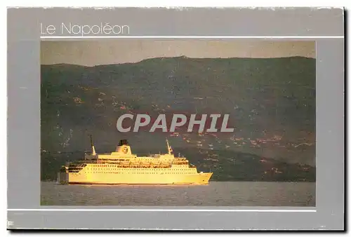 Cartes postales moderne Bateau Paquebot La Corse le SS Napoleon