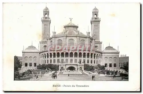 Paris Cartes postales Palais du Trocadero