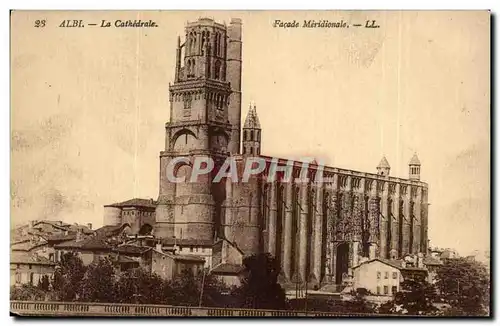 Albi Cartes postales FAcade meridionale