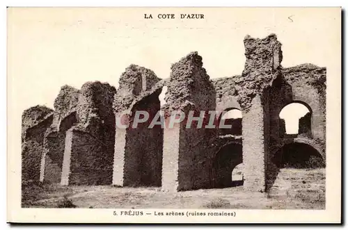 Cartes postales Frejus Les arenes (ruines romaines)