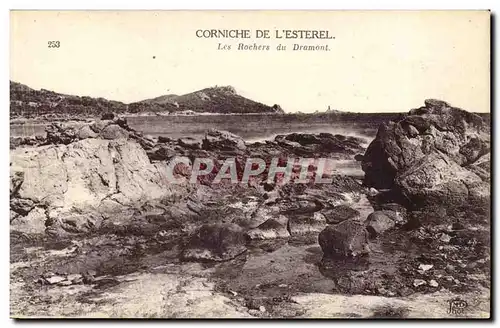 Cartes postales Corniche de l&#39Esterel Les rochers du Dramont