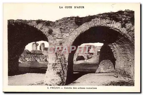 Cartes postales Frejus Entree des arenes romaines