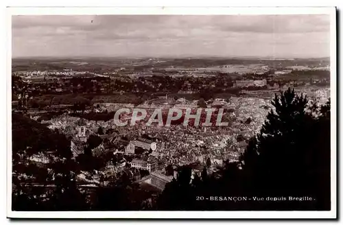 Cartes postales Besancon Vue depuis Bregille