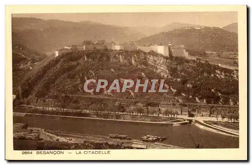 Cartes postales Besancon la citadelle