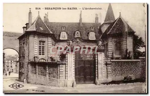 Cartes postales Besancon L'archeveche