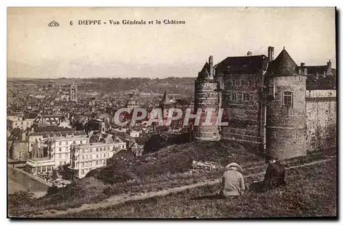 Dieppe - Vue Generale et le Chateau - Cartes postales