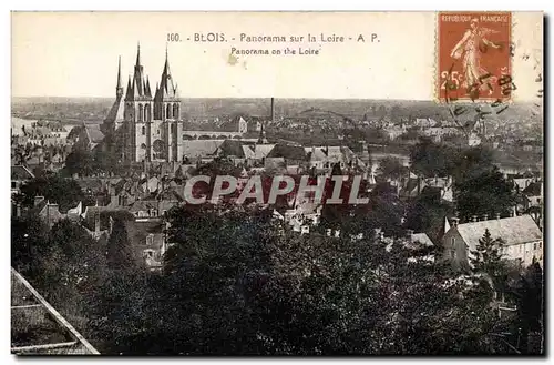 Cartes postales Blois Panorama sur la Loire