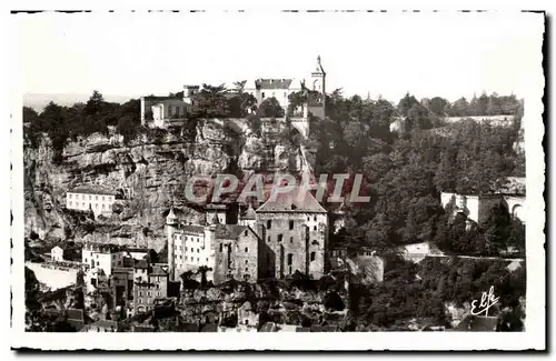 Cartes postales Rocamadour Vue panoramique