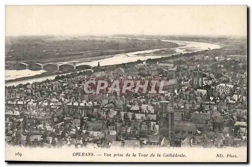 Orleans - Vue Generale prise de la Tour de la Cathedrale - Ansichtskarte AK