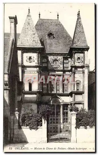 Orleans - Maison de Diane de Poitiers - Musee Historique - Ansichtskarte AK