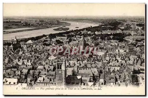 Orleans - Vue Generale prise de la Tour de la Cathedrale - Ansichtskarte AK