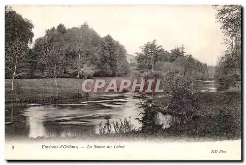 Orleans - Environs - La source du Loiret - Cartes postales