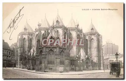 Lille - Abside Saint Maurice - Cartes postales