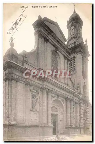 Lille - Egise Saint Andre - Cartes postales