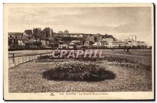 Dieppe - Le Casino et le Chateau - Cartes postales