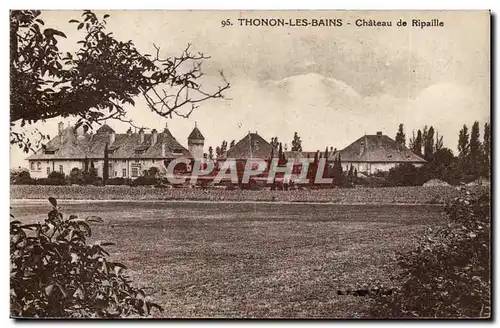 Thonon les Bains - Chateau de Ripaille - Cartes postales