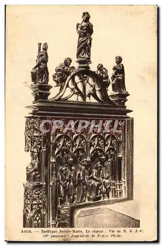 Auch - Basilique Sainte Marie - Le Choeur - Cartes postales