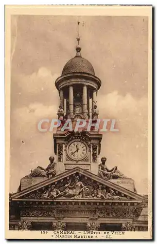 CAmbrai Cartes postales Hotel de ville Martin Martine