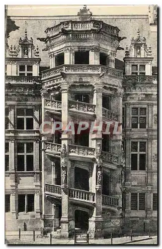 Blois Cartes postales Chateau L&#39escalier