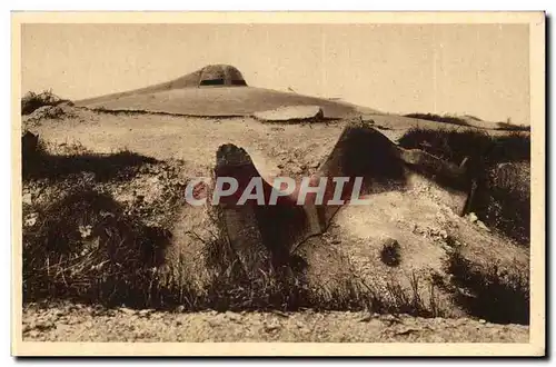 Fort de Vaux Ansichtskarte AK Observatoire d&#39artillerie oriente par la plaine de la Woevre