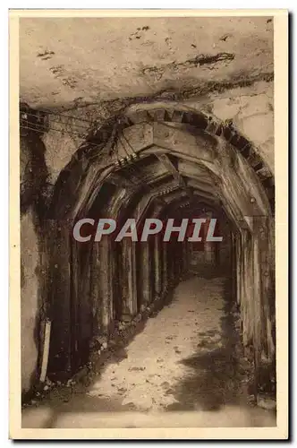 Fort de Vaux Ansichtskarte AK Partie de la galerie centrale consolidee par les allemands