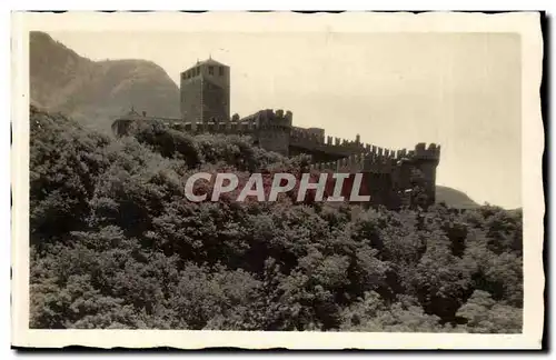 Suisse Bellinzona Cartes postales Castello Mte Bello