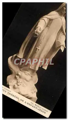Cartes postales Statue de Sainte Therese de l&#39enfant Jesus