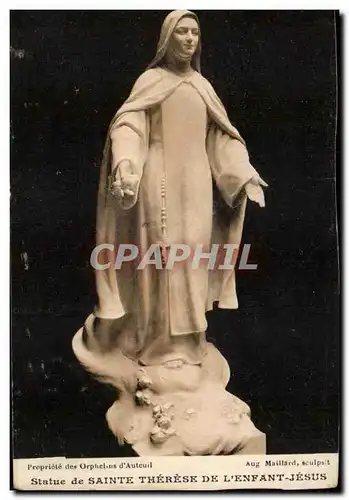 Cartes postales Statue de Sainte Therese de l&#39enfant Jesus