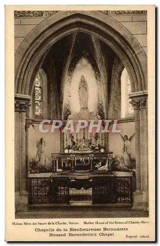 Cartes postales Chapelle de la bienheureuse Bernadette Nevers