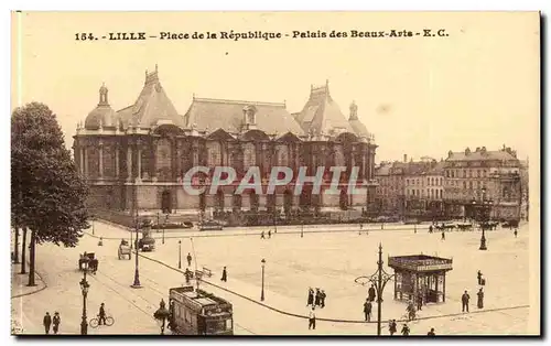 Lille Cartes postales Le palais des Beaux Arts