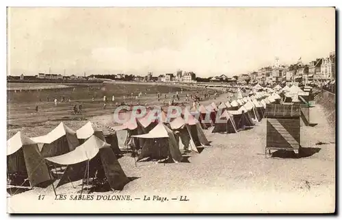 Sables d&#39olonne Cartes postales La plage