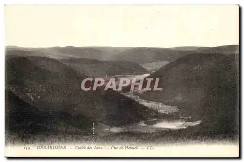 Gerardmer Cartes postales Vallee des lacs Vue de Hohuek