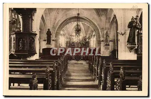 Cartes postales Interieur de l&#39eglise de Domremy